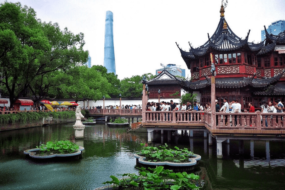 Yu Yuan Tuin in het hart van Shanghai