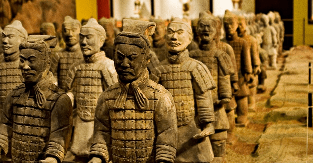 Terracottaleger in Xi'an