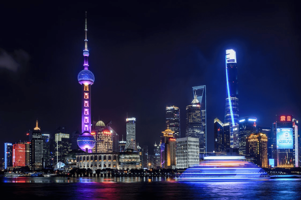 De Bund in Shanghai s'nachts | een van de grootste Chinese steden
